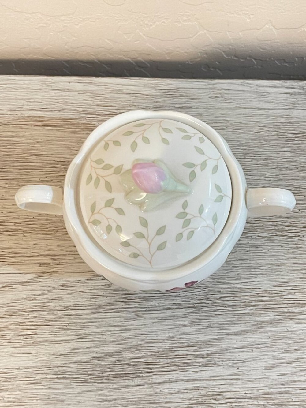 New Lenox Butterfly Meadow Sugar Bowl Dish - Picture 5 of 7